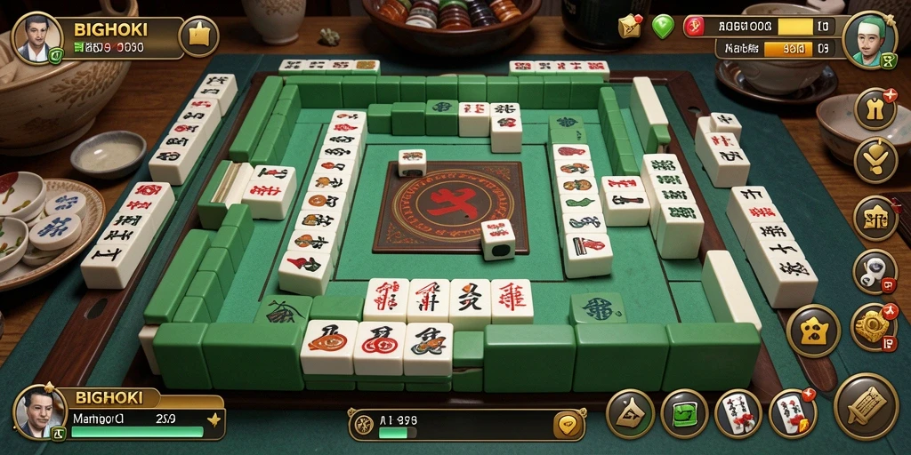 Tampilan gameplay seru dari BIGHOKI yang menantang.
