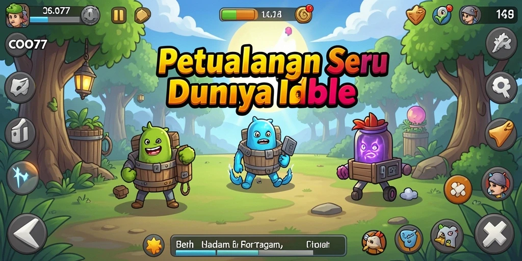 Tampilan menarik saat bermain COO77 dengan mekanisme Idle.