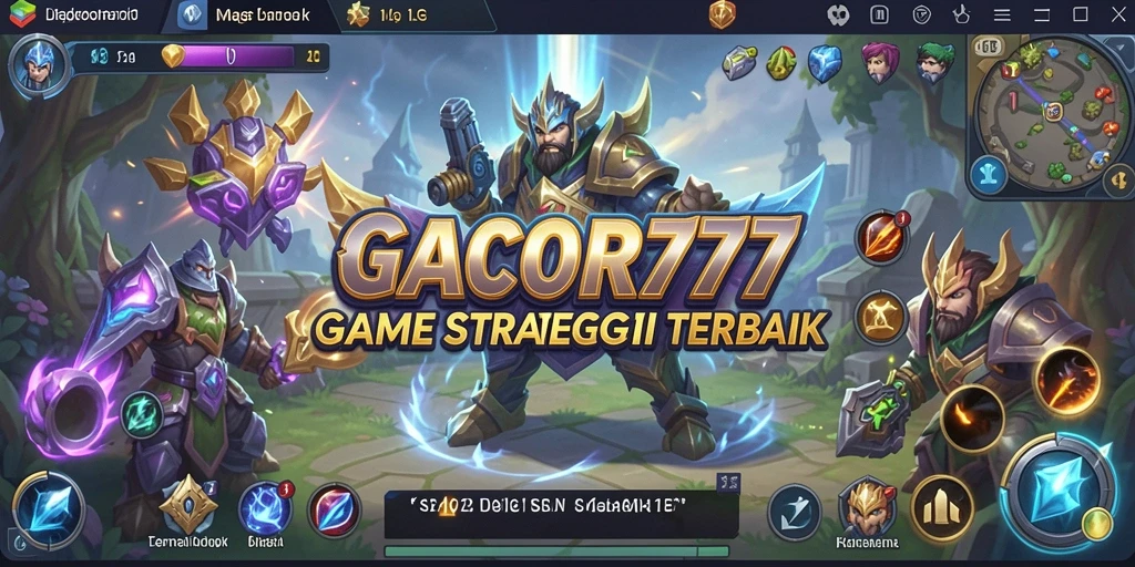 Tampilan menarik gameplay GACOR777 dalam pertarungan sengit.