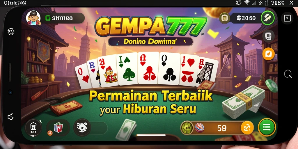 Tampilan gameplay seru dalam GEMPA777 dengan interaksi pemain.