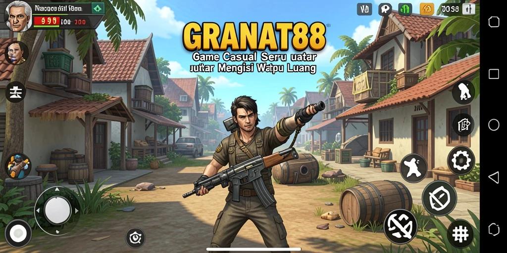 Tampilan gameplay seru di GRANAT88 dengan berbagai tantangan.