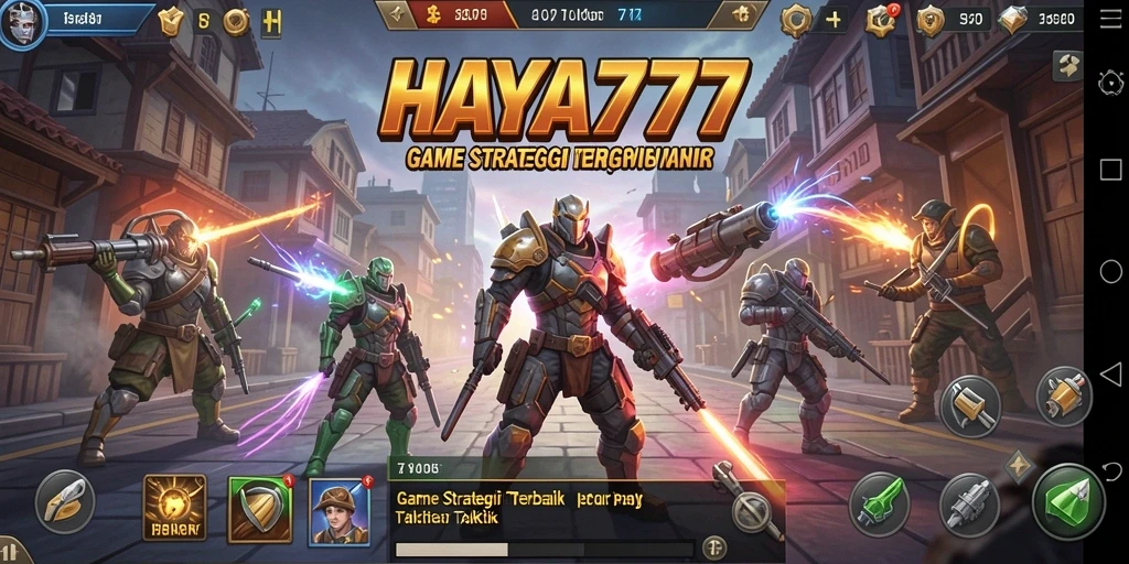 Tampilan gameplay HAYA777 yang menarik dan strategis.