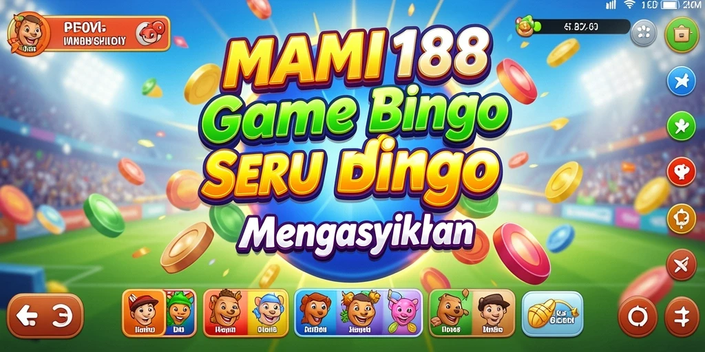 Tampilan gameplay Bingo yang seru dan menarik di MAMI188.