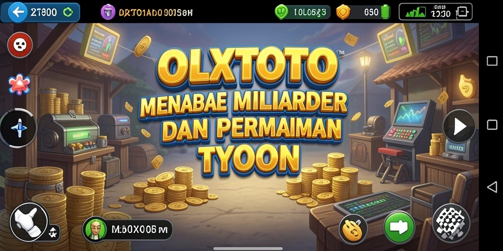 Screenshot OLXTOTO menampilkan gameplay Tycoon yang menarik.