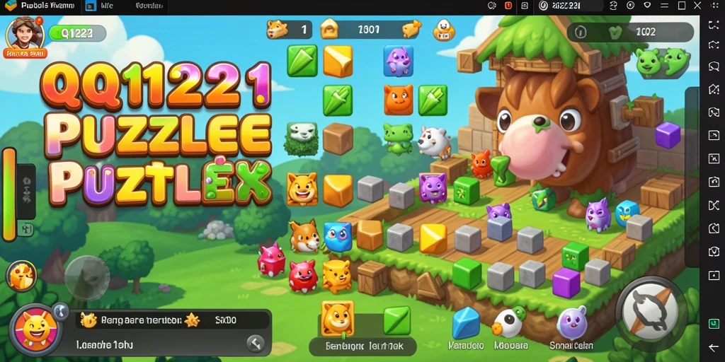 Gameplay seru QQ1221 yang menantang keterampilan Puzzle Anda.